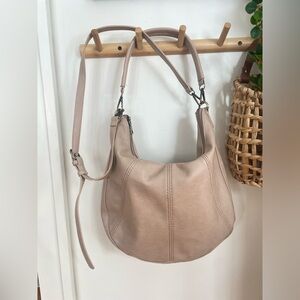 AntiK Kraft Neutral Taupe Slouchy Hobo Shoulder or Crossbody Bag